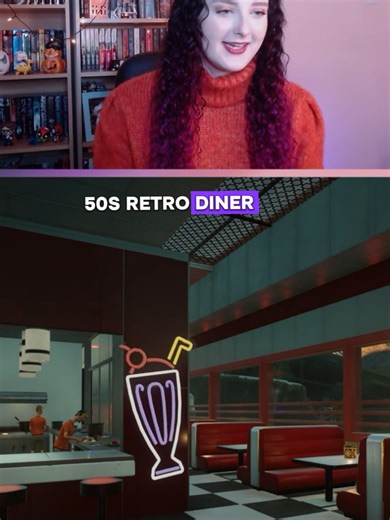 50s Diner - Planet Zoo Mini Build A retro restaurant speed build. If you've ever been to a diner, tell me what you ordered! #planetzoo #planetzooideas #planetzoobuild #gaming #fyp