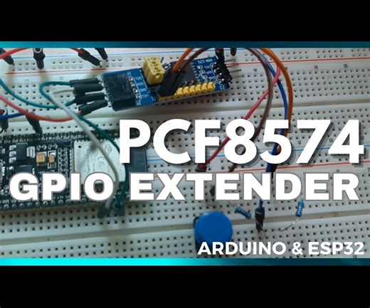 How to Use PCF8574 GPIO Extender With Arduino or ESP32