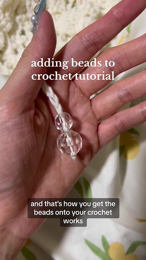 Adding Beads to Crochet: Step-by-Step Mini Tutorial