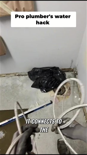 Plumbing problems? Solved! From a smart water connection to a drain fix, get ready for some satisfying plumbing hacks! #PlumbingHacks #DIY #HomeImprovement #LifeHacks #OddlySatisfying