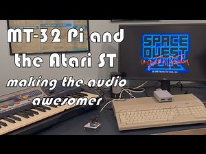 Let's use the Atari ST midi port! Building and using an MT-32 Pi