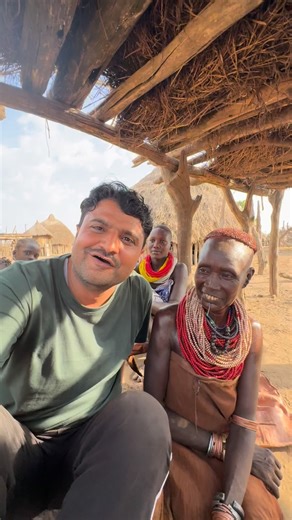 Vinod kumar on Instagram: "Angry wife puts nails on her lips so her husband can’t kiss her 😱 || complete vlog on YouTube channel name :Roaming with Vinu || follow for more || #travel #travelblogger #travelgram #traveltheworld #traveling #reelskarofeelkaro #explore #africa #challenge #challangeaccepted #instadaily #instamood #instaviral #HammerTribe #AfricanCulture #ViralVideo #TribalLife #Unbelievable #CultureShock #MustWatch"