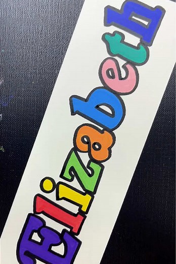 Who’s next #coloring #name #arttutorial #diyproject #asmr