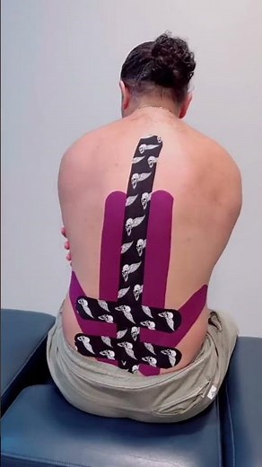 ATHLETIC TAPING FOR LOW BACK PAIN🩹