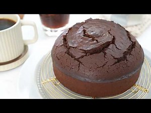 Chocolate cake made with just a mixing stick 只需一支攪拌棒即可制作的巧克力蛋糕 ｜Apron