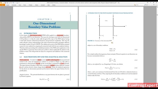 1. Problem definition (Finite Element Method in Electromagnetics #1)