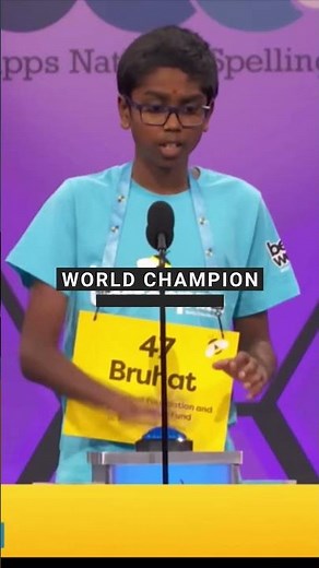 Meet the Scripps Spelling Bee 2024 Winner - Bruhat Soma