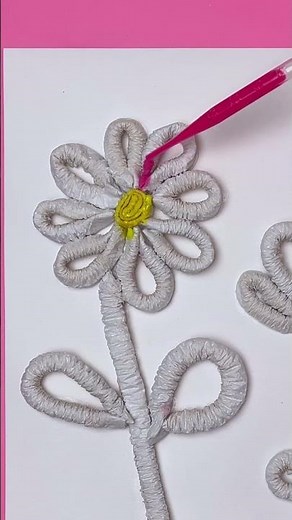 Toilet Paper Flowers 🌸 Fun Drawing & Craft Challenge for Kids ✨ #art #diy