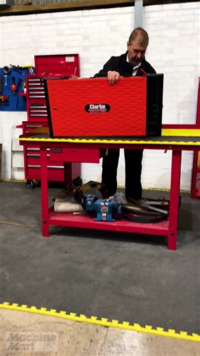 The Clarke 4-in-1 Workbench is a game-changer for pros and DIYers alike! With four modes—Workbench, Work Platform, Creeper, and Dolly—you can switch between them in seconds. A must-have for any project! 💪🔧 #DIYGoals #ToolGoals #worksmarternotharder https://t.machinemart.co.uk/2p88u4hc | Machine Mart