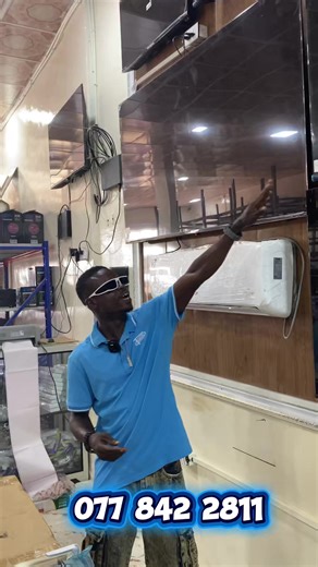 & TikTok Caption (Smart TV for Sale - Affordable Prices) Upgrade your home with a BRAND NEW Smart TV at unbeatable prices! Clear picture. Loud sound. Internet ready. YouTube & Netflix supported. Available now at TKTOP Building Materials Store Factory & 077 842 2811 • After Red Light, Opposite Coca-Cola Quality you can trust. Prices you can afford. Come get yours today! #tktop #TKTOPLiberia #liberiatiktok🇱🇷 #affordabletv #ElectronicsLiberia