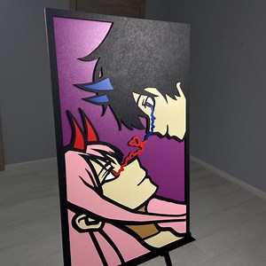 Custom Cartoon Store Logo - Anime Business Sign - Wooden Engraved Company Logo - Backlit Boutique Sign - Craft Show Plaque & Signage - Etsy