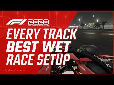 F1 2020 Setups - Wet Setups For Every Track