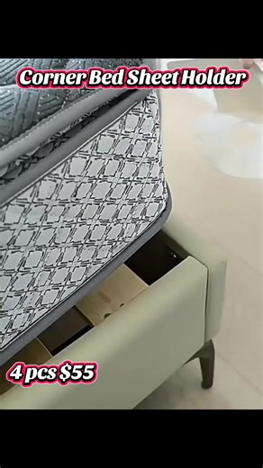 High-Quality Corner Bed Sheet Holder Set for Easy Use