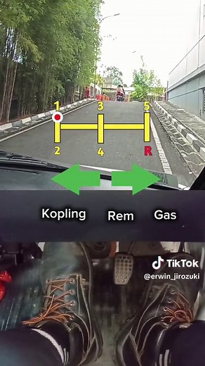 Tutorial Mengemudi Mobil Manual di Tanjakan