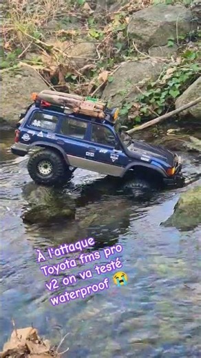premier Test waterproof Toyota fms pro v2 l80 🫡#rccrawler #rccar #rcoffoad