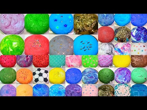 Fluffy Iceberg Slime 1 Hour Compilation/ Satisfying World