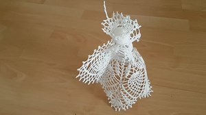 Angel Crochet Pattern EN/DE: PDF Lace Guardian Angel 10'' Angel Tree Topper Ecofriendly, Bridal Wedding Birthday Gift Vegan, Christmas Decor - Etsy