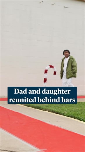 Prison Fellowship on Instagram: "Nothing says Christmas like this little girl’s giggles and kisses from her daddy. ⁣ ⁣ ⁣ #AngelTree #Prison #ChristmasJoy"