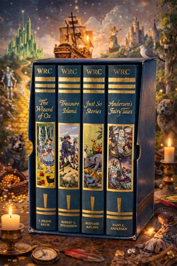 Weekly Reader Classics — 4-book Set (1983) • Treasure Island, Wizard of Oz, Just so Stories, Andersen’s Fairy Tales • Excellent Condition - Etsy