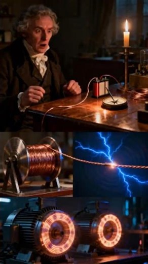 The Invention of the Electric Motor ⚡👁️… The Force That Set the World in Motion!