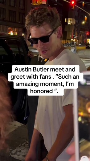 Austin Butler meet and greet with fans. Such excitement and hope met with the sight of Austin butler #fyp #austinbutler #meetandgreet #fans #entertainmentnews