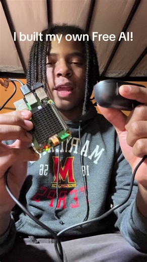 Hey guys Check out this Free AI chatbot I built! @Raspberry Pi #robotics #engineering #ai #BlackTikTok #black