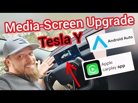 Model Y Juniper gets Android Auto/Carplay with this Upgrade