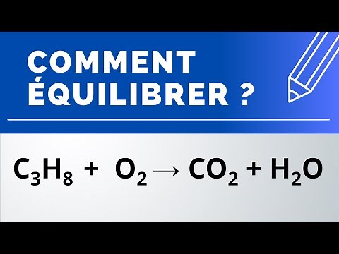 How to balance? C3H8 + O2 → CO2 + H2O (combustion of propane in oxygen)
