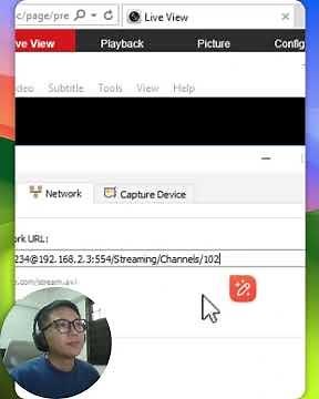 how to grab the RTSP video stream from hikvision camera #cctv#hikvision #cctv