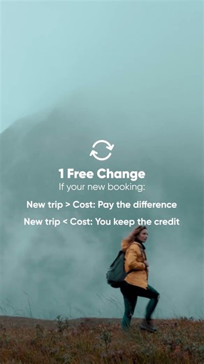 Stay flexible with our new Travel Protection Policy