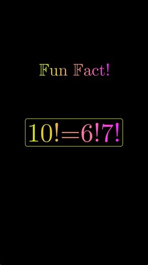 mathswithmuza on Instagram: "A factorial is a way of multiplying whole numbers together. When you take the factorial of a positive whole number n, you multiply n by every whole number smaller than it, all the way down to 1. For example, the factorial of 5 means 5 times 4 times 3 times 2 times 1. Factorials are mainly used for counting. They answer questions like how many different ways you can arrange a set of objects. They also show up a lot in probability and combinations. By definition, the f