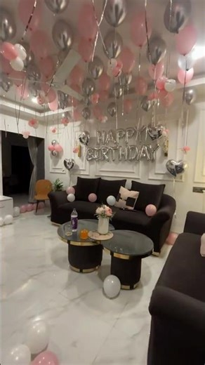 Birthday decoration at home,balloon decoration ideas,simple birthday decoration ideas,balloon
