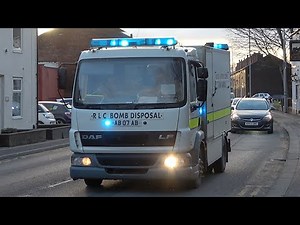 *RARE* Bomb Disposal Unit Responding - 11 Explosive Ordnance Disposal and Search Regiment