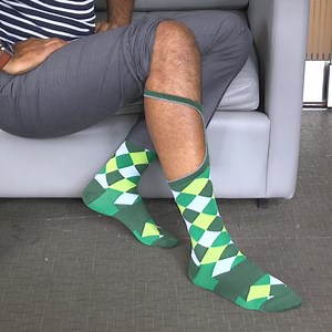 These socks are made to stay up all day. | Insider Style