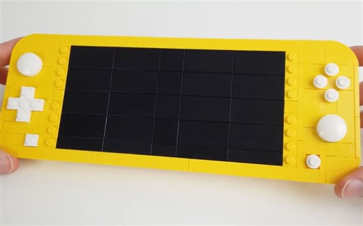 乐高MOC教程 任天堂Swich Lite 拼搭指南