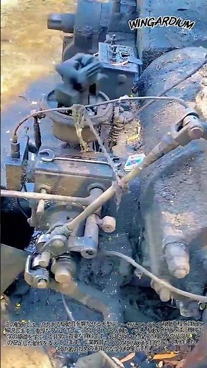 【匠の技】大型ディーゼルエンジンの驚異的な駆動音と仕組み #worker #process #engine #diesel #machinery