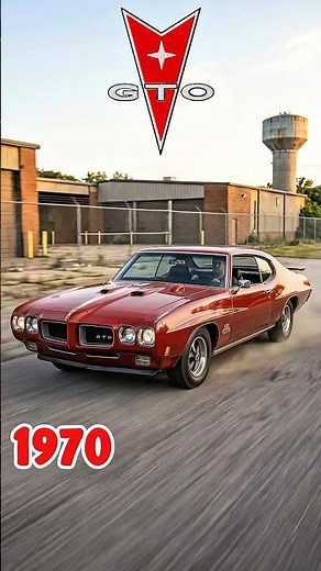 The Evolution of Pontiac GTO (1964–2006) 🔥