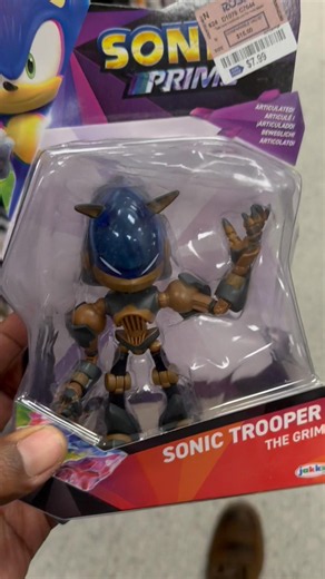 Sonic Prime SONIC TROOPER THE GRIM Found at Ross?! 🖤⚡🔥 WHOEVER THIS IS LOOKS AMAZING!
