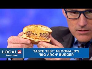 Taste Test: McDonald's newest item 'Big Arch'