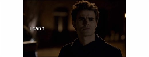 You can tell he regrets doing what he did #stefansalvatore #elenagilbert #stelena ##tvd ##edit