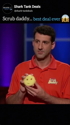 Scrub daddy... Best shark tank deals ever. #sharktank #viral #shorts