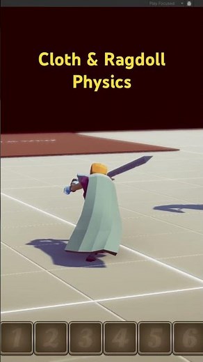 Cloth & Ragdoll Physics made easy in Unity. Visit my YouTube channel for more information