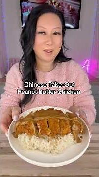 Chinese Take-Out Peanut Butter Chicken Recipe #EasyRecipe #Recipe #chinese #takeout #chicken