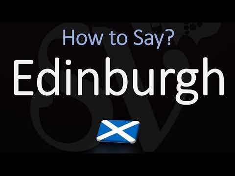 How to Pronounce Edinburgh, Scotland? (CORRECTLY)