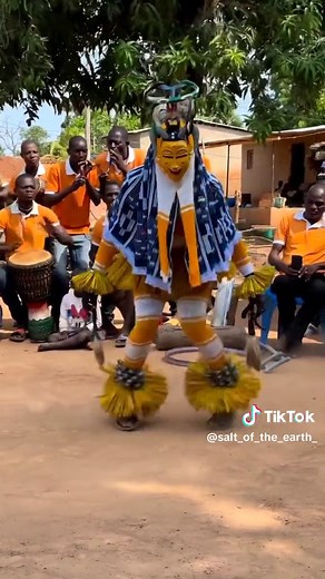 Masquerade Legwork Dance: A Colorful African Masquerade Performance