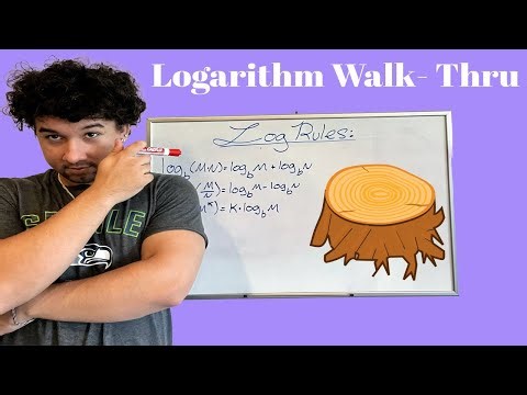 Logarithms Made Easy: A Walk-Through of Log Rules & Examples