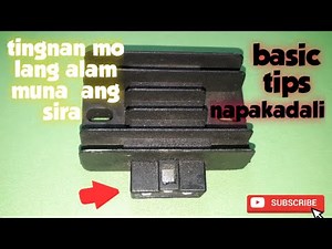 basic tips how to test regulator rectifier