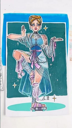 CINDERELLA - but make her D&D! #disney #princess #dungeonsanddragons #cinderella #monk