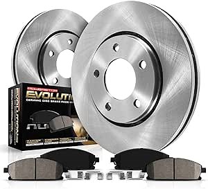 Amazon.com: Power Stop KOE8310 Autospecialty Rear Brake Kit-OE Brake Rotors & Ceramic Brake Pads : Automotive