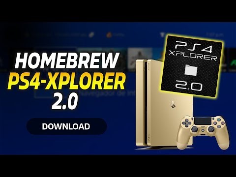 PS4 | PS4-Xplorer 2.0 | GoldHEN | App Homebrew